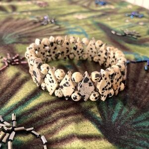 Dalmatian Spot Jasper Bracelet
